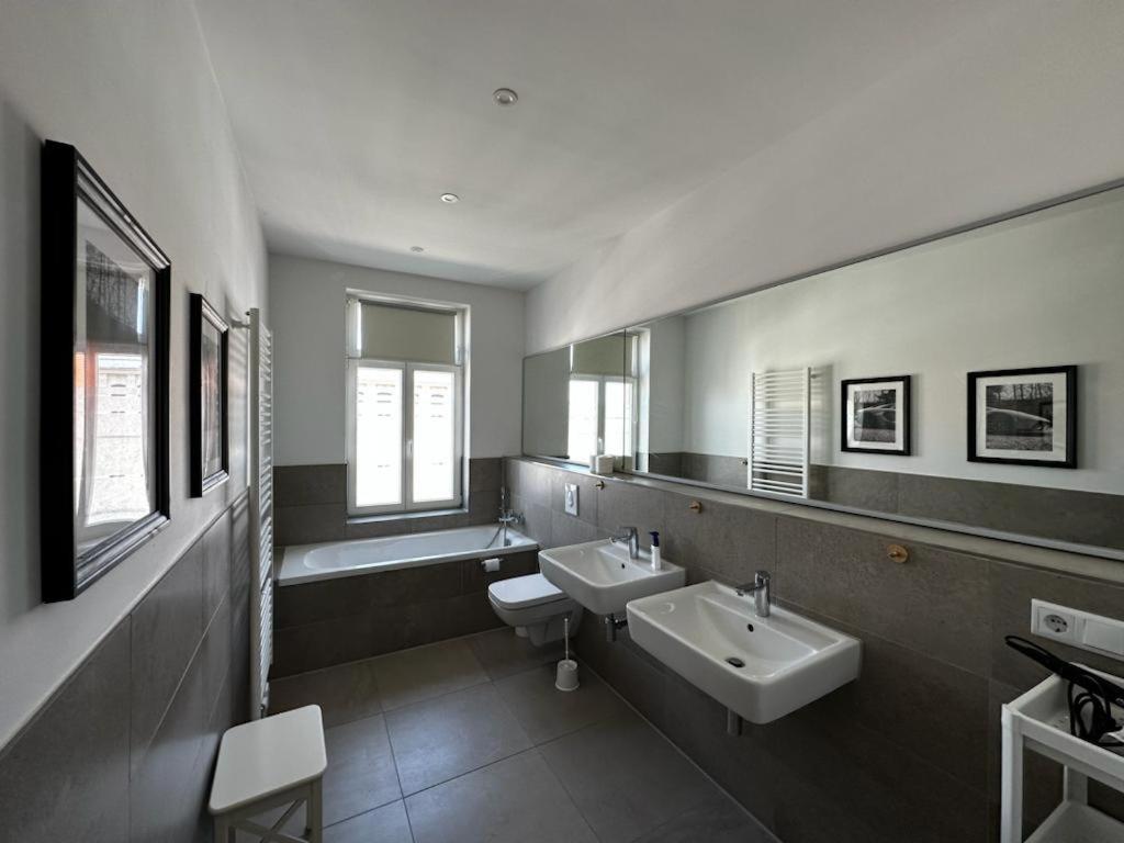 Nr 14 - Hochwertiges 3 Zimmer Maisonette Appartment Mit Grosszugigen Wohnbereich Und Balkon Leipzig Extérieur photo