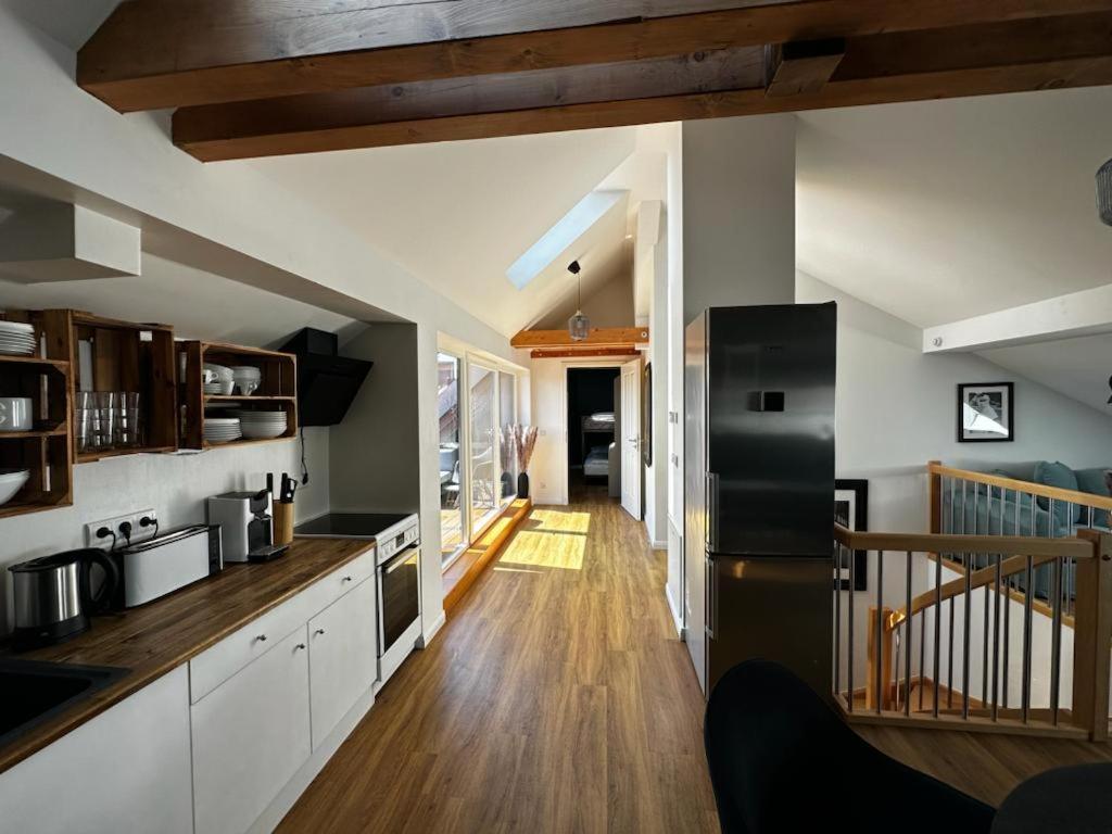 Nr 14 - Hochwertiges 3 Zimmer Maisonette Appartment Mit Grosszugigen Wohnbereich Und Balkon Leipzig Extérieur photo